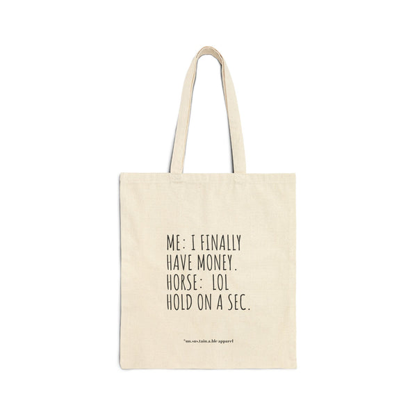 Cotton Canvas Tote Bag - LOL