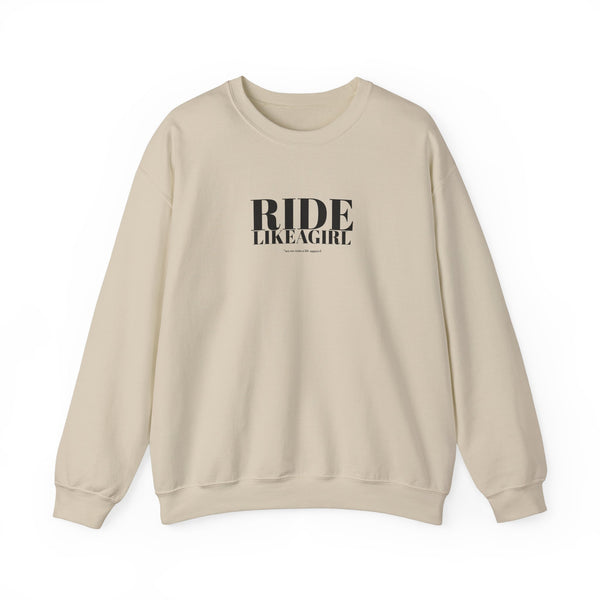 Unisex Heavy Blend™ Crewneck Sweatshirt - Ride Like A Girl