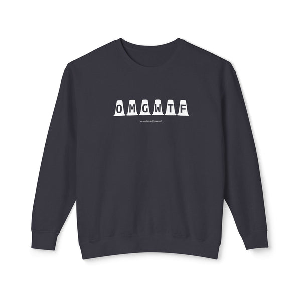 Unisex Lightweight Crewneck Sweatshirt - OMGWTF